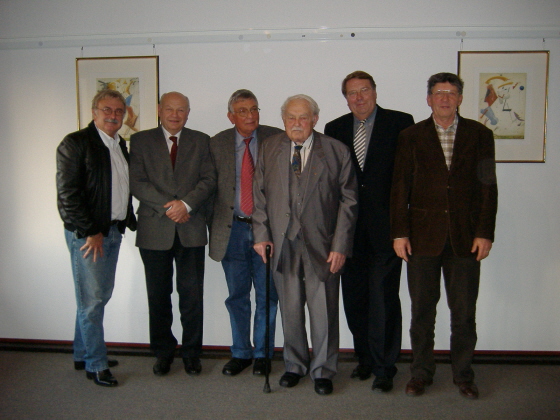 Teilnehmer des Landesverbandstages 2007: V.l.n.r. Gundolf Heringhaus, Köln, Max. Udo Quiske, Düsseldorf,