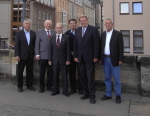 Der neue Bundesvorstand (v.l.n.r.): Hans Dreyer, Max. Udo Quiske, Detlef Sachs, Klaus Peter Voigt, Werner Finke, Wolfgang Gipp